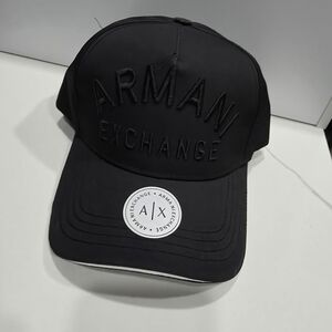 Armani Exchange Black Cap
